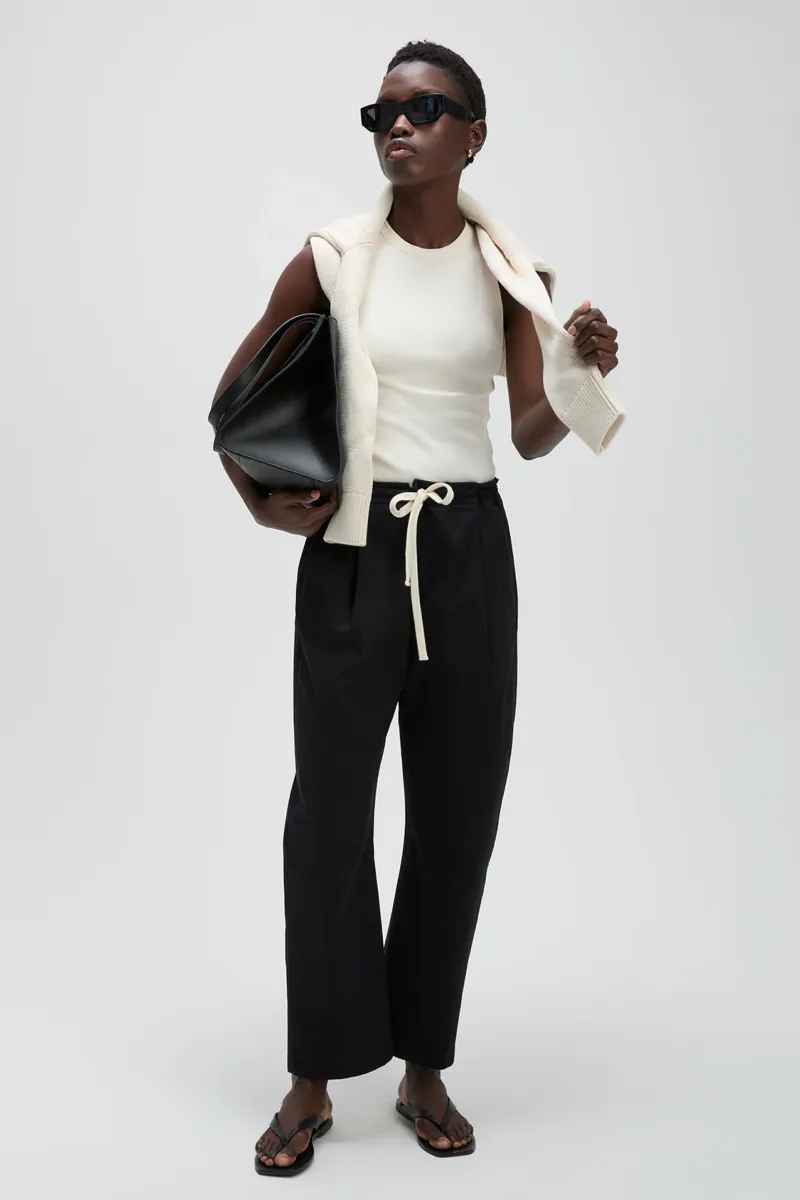 The Not So Basic Tank in Cream 3