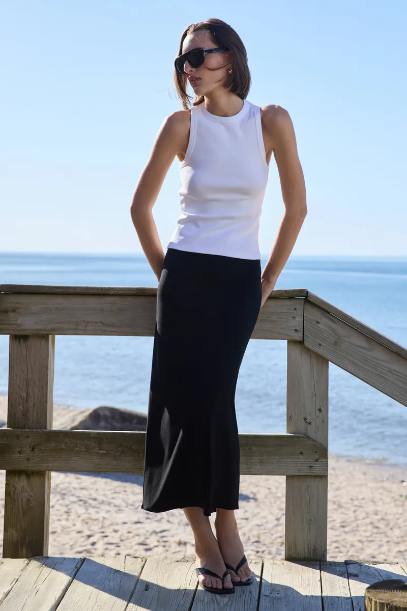 The Perfect Skirt in Black