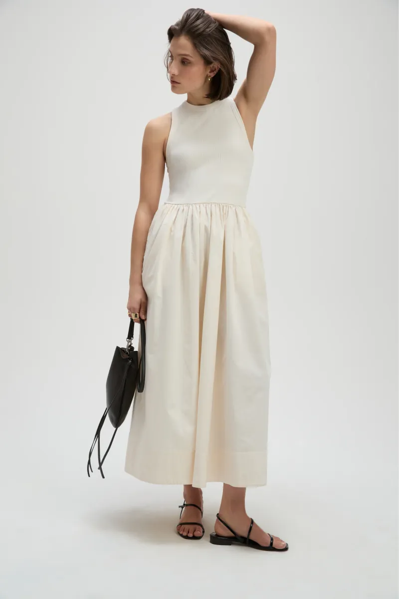 The RSVP Dress in Cream 4