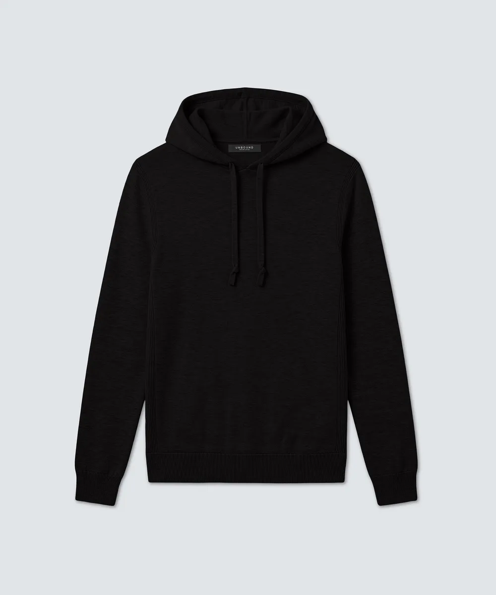 Men’s Merino Knit Pullover Hoodie 14