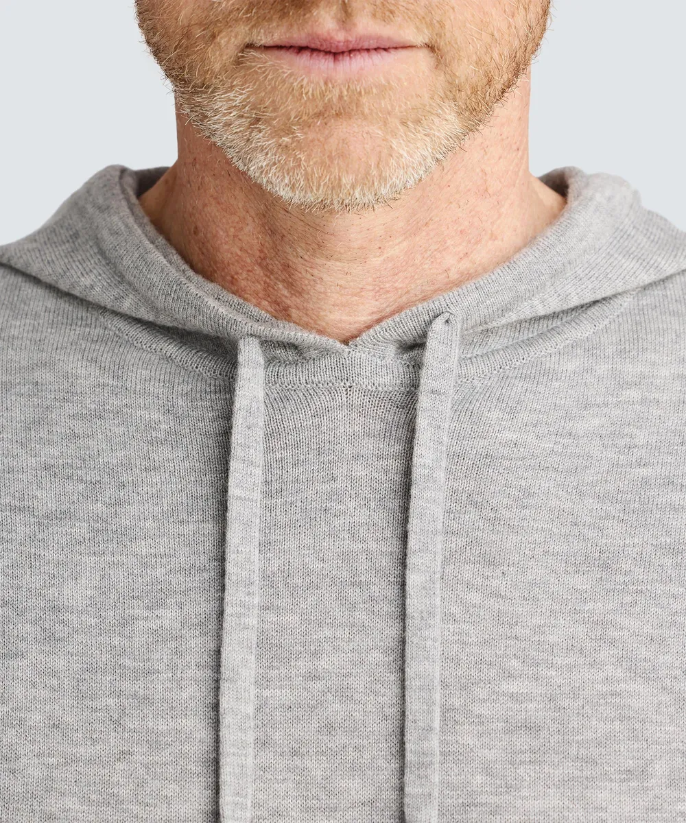 Men’s Merino Knit Pullover Hoodie 3