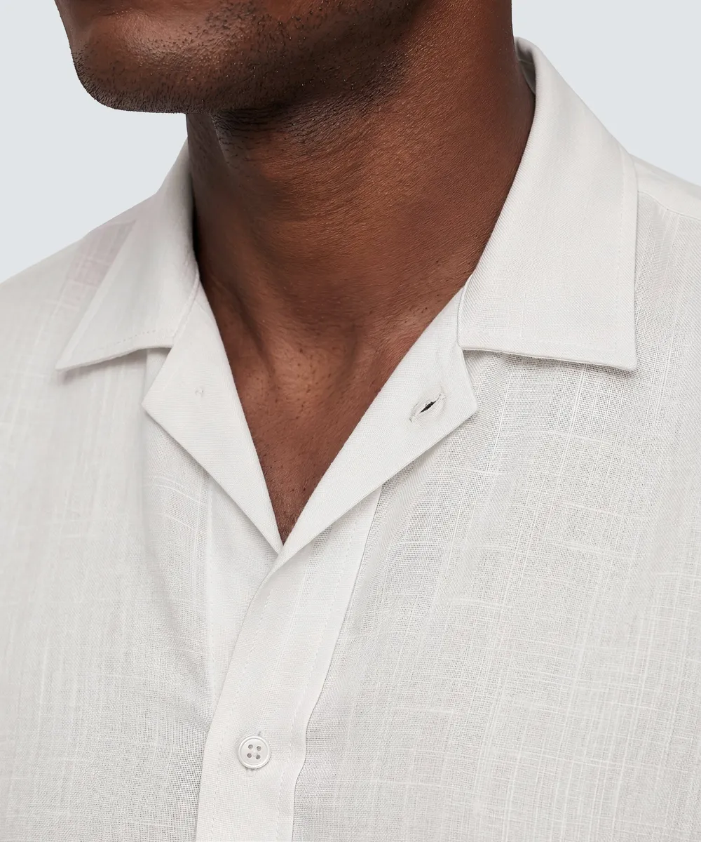 Men’s Merino Linen Button-Up 3