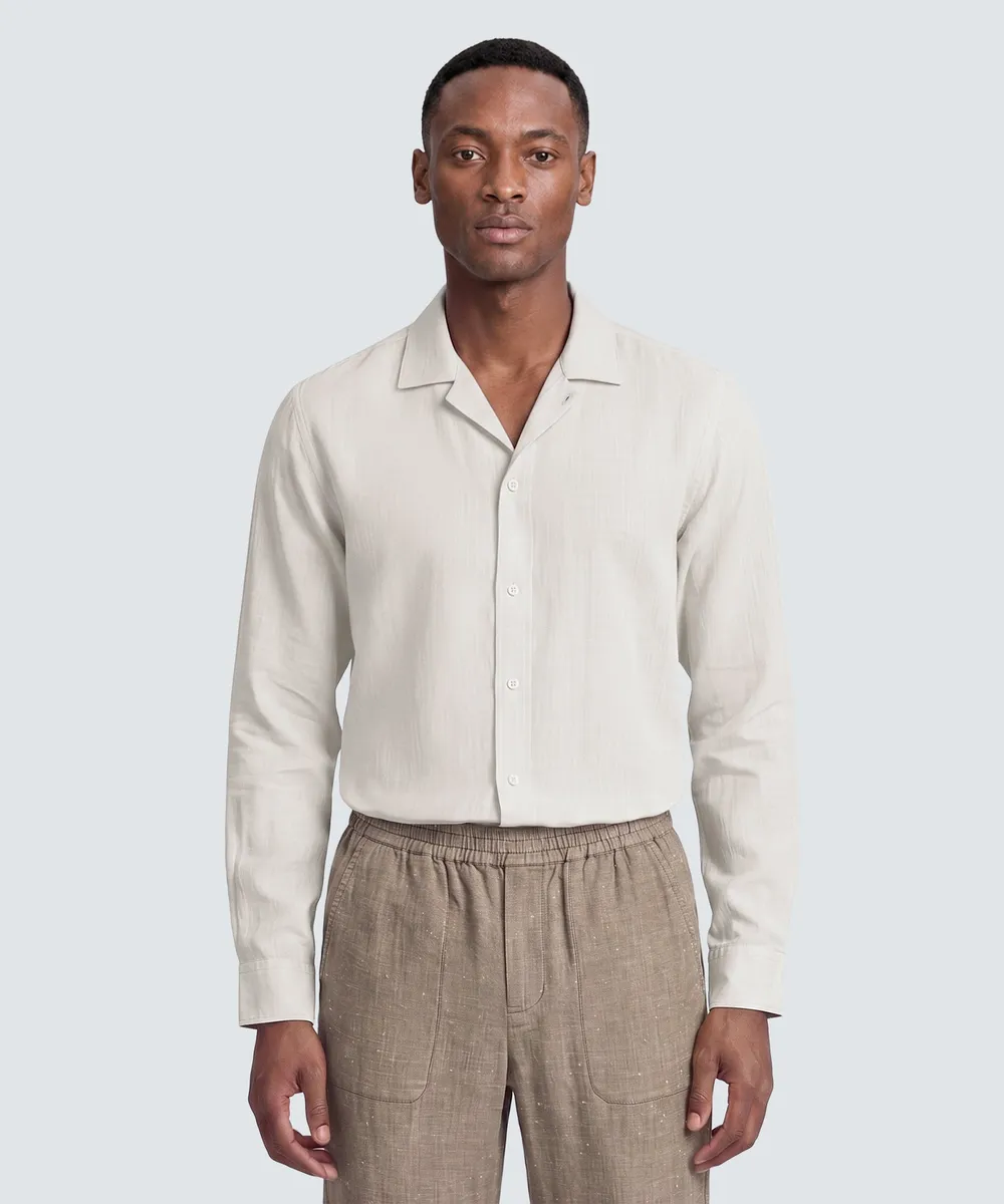 Men’s Merino Linen Button-Up 4