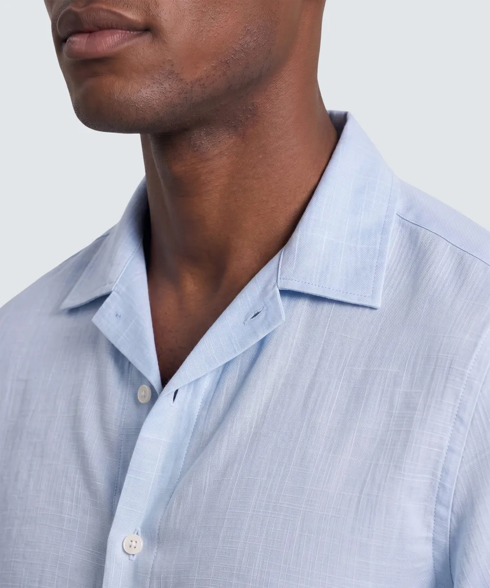 Men’s Merino Linen Button-Up 9