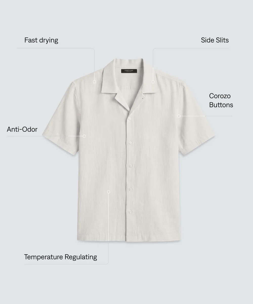 Men’s Merino Linen Tropical Shirt 11