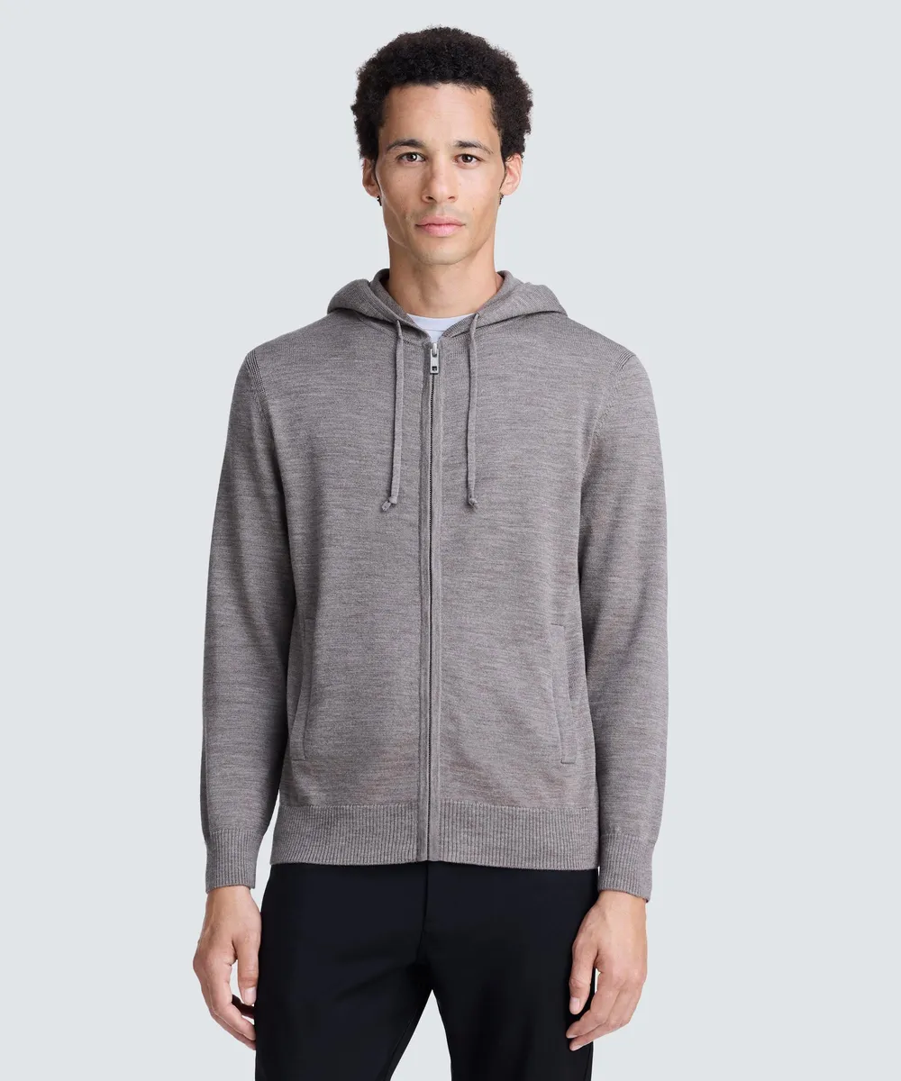 Men's Knit Merino Hoodie