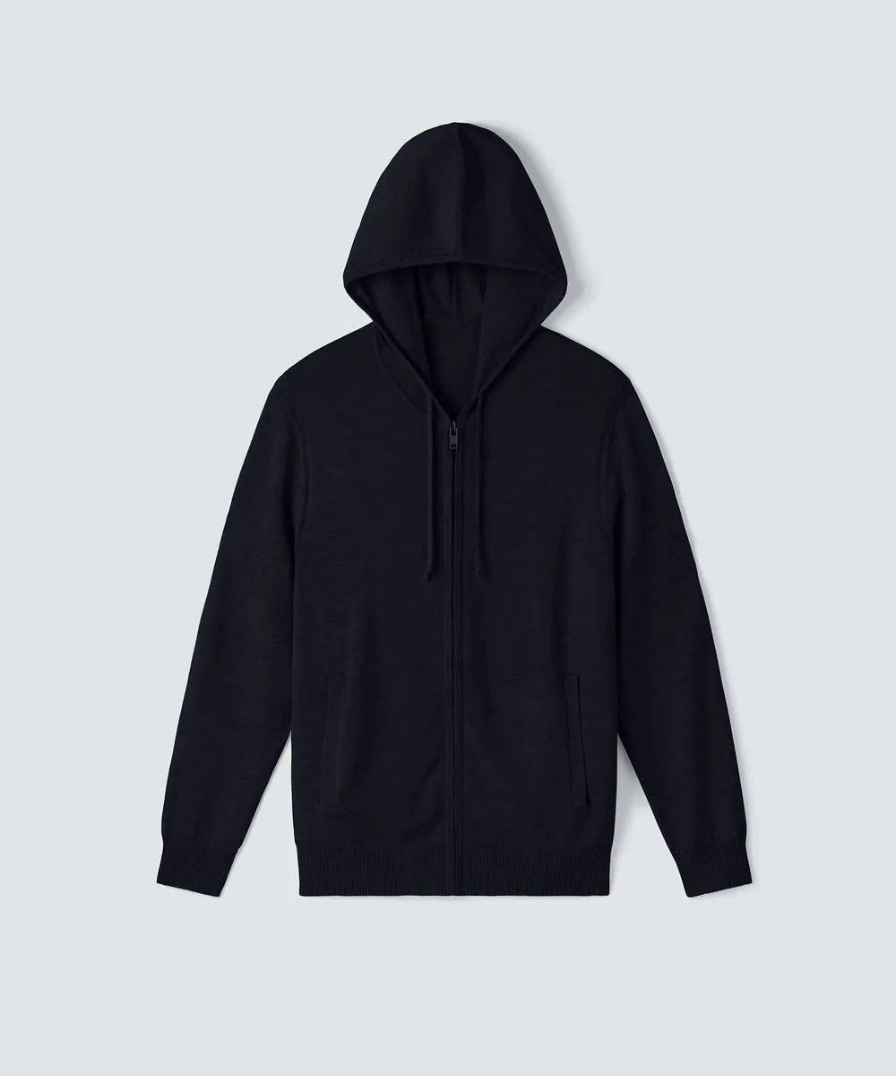 Men's Knit Merino Hoodie 12