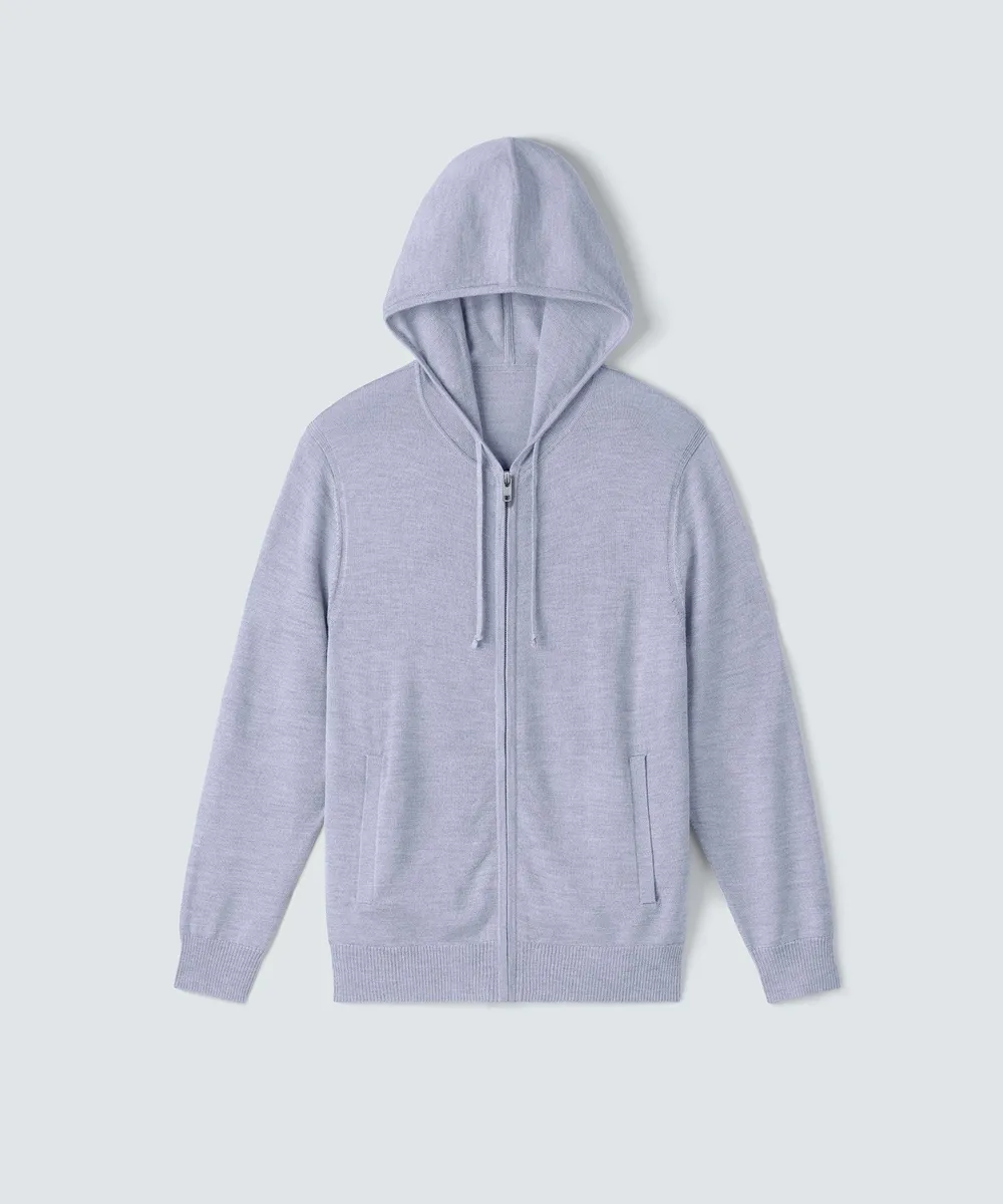 Men's Knit Merino Hoodie 17