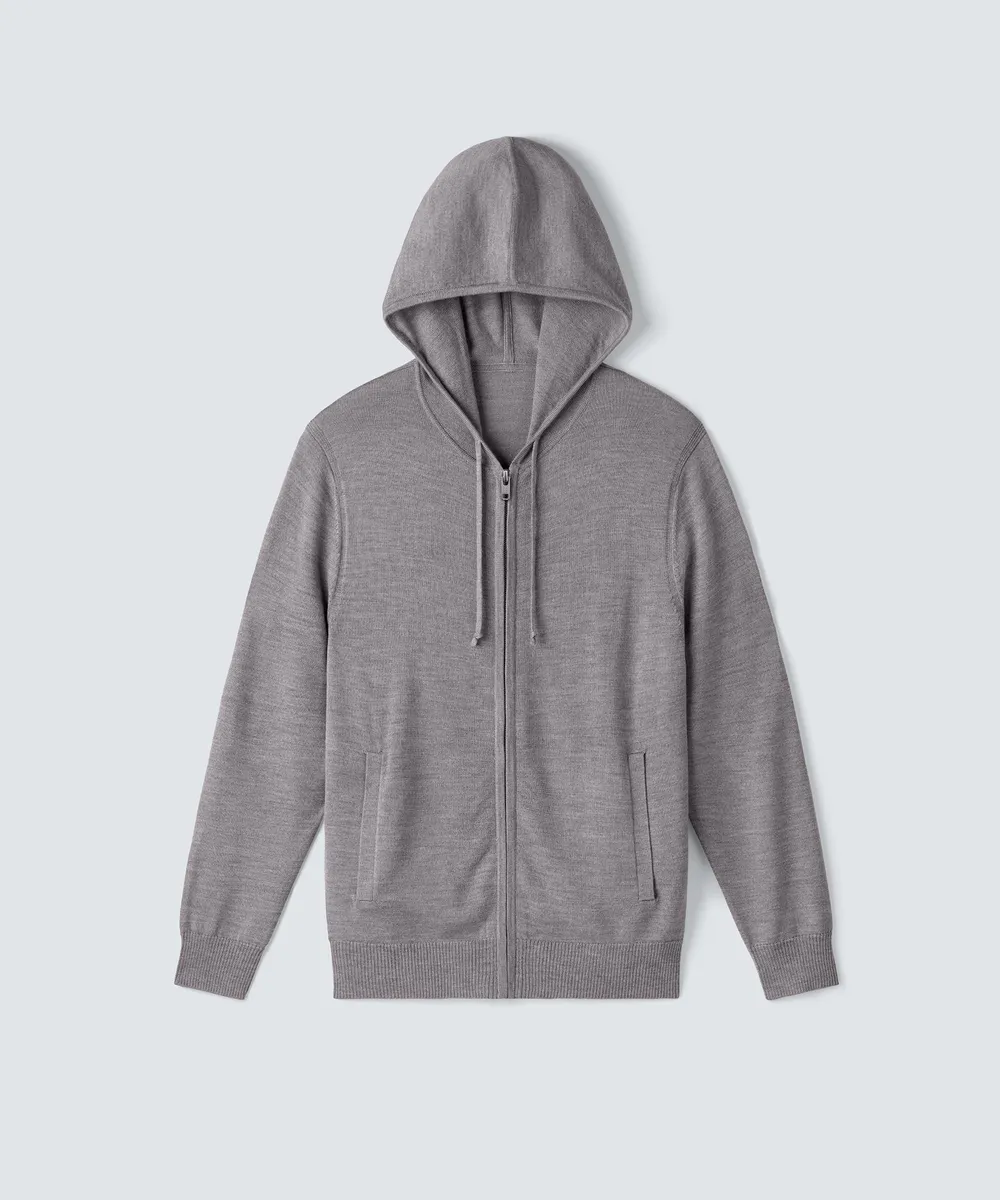 Men's Knit Merino Hoodie 5