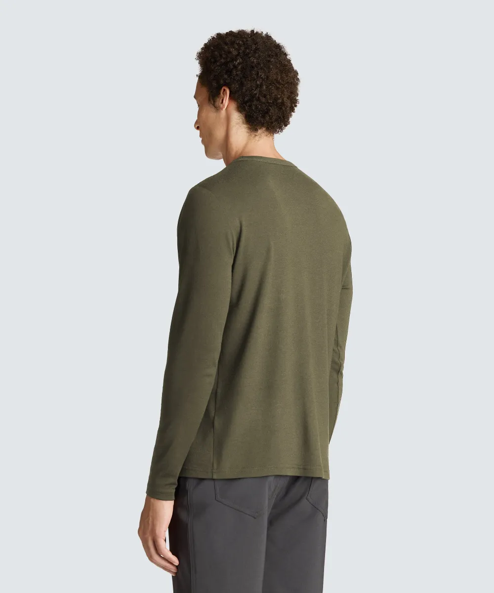 Men's Long Sleeve Merino Crew 32