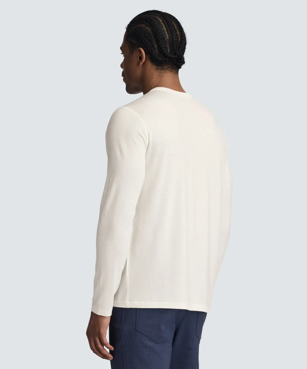 Men's Long Sleeve Merino Crew 5