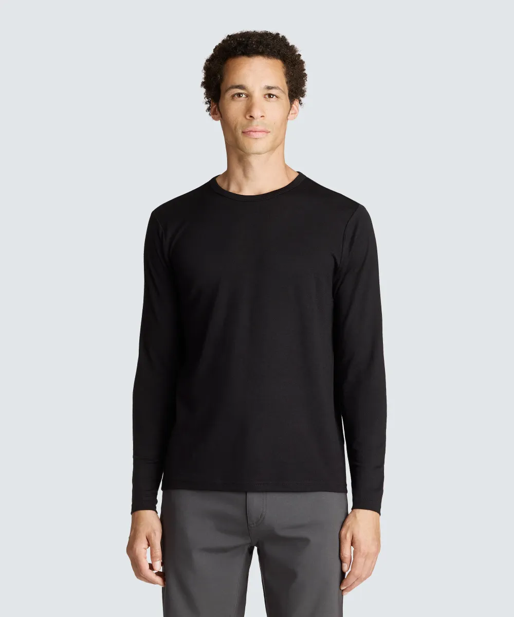 Men's Long Sleeve Merino Crew 42