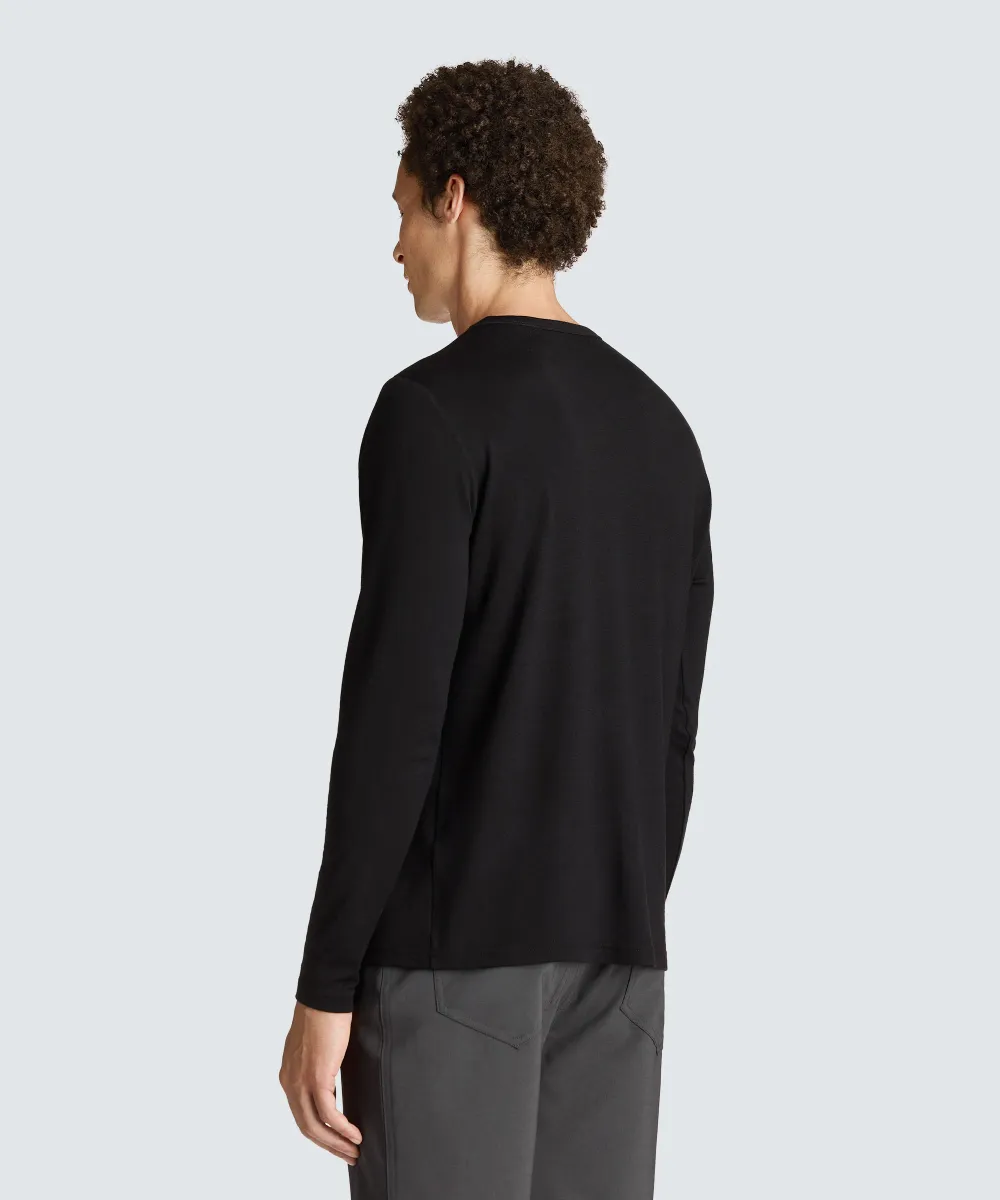 Men's Long Sleeve Merino Crew 46
