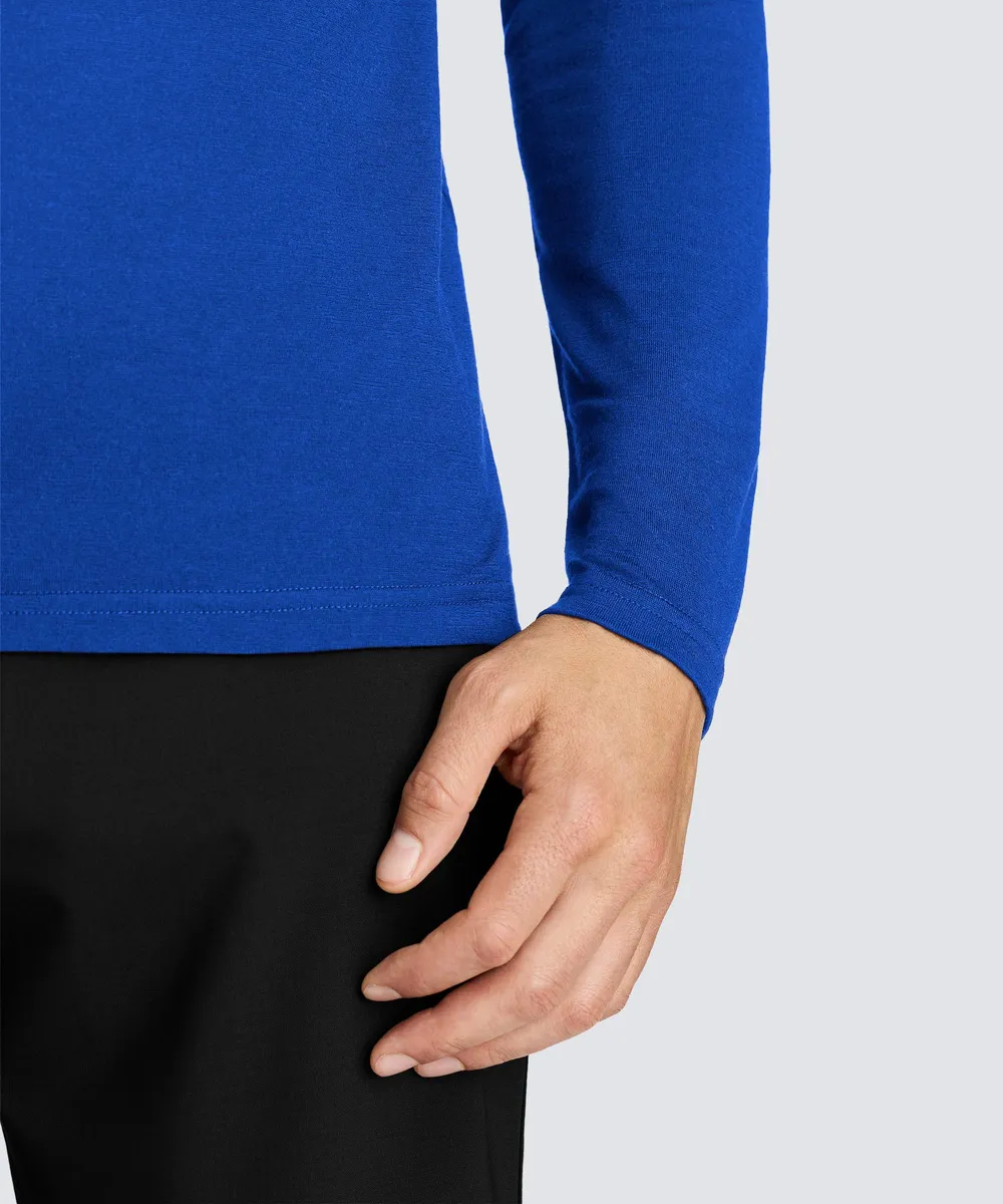 Men's Long Sleeve Merino Crew 56