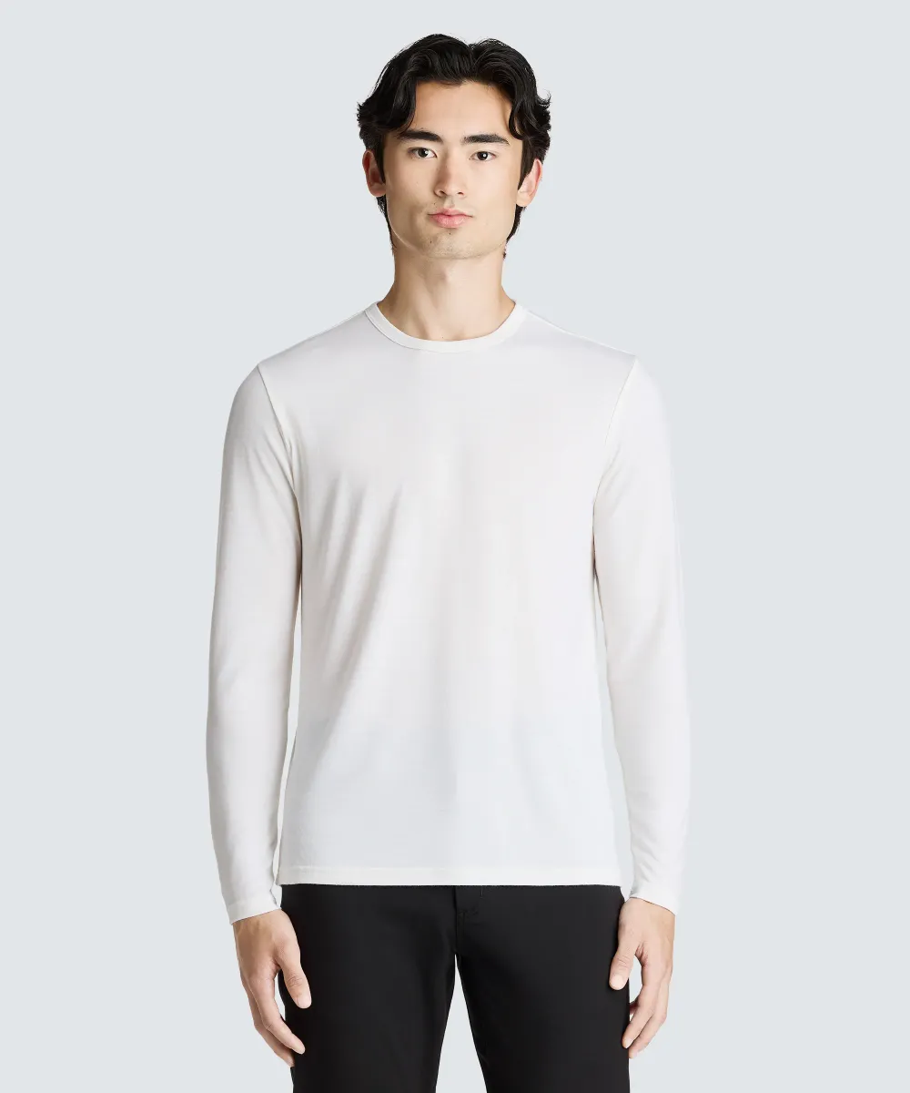 Men's Long Sleeve Merino Crew 7
