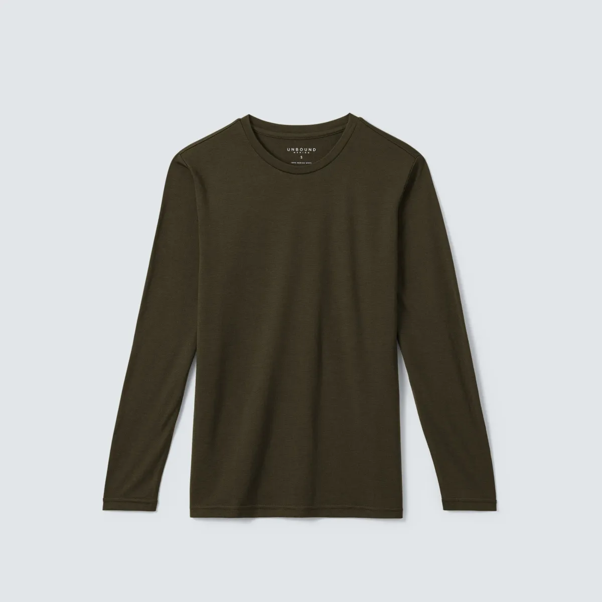 Men's Long Sleeve Merino Crew 64