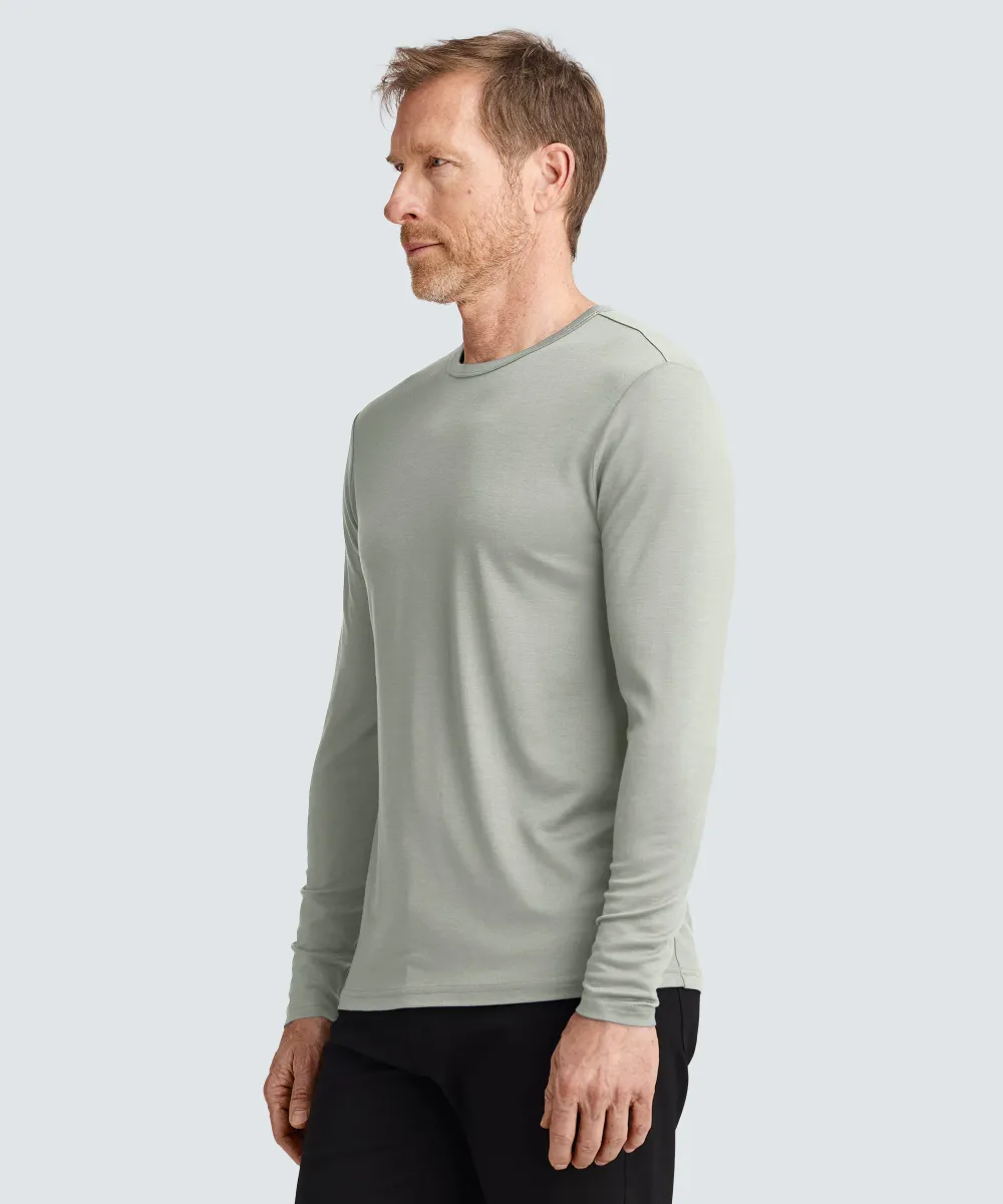 Men's Long Sleeve Merino Crew 78