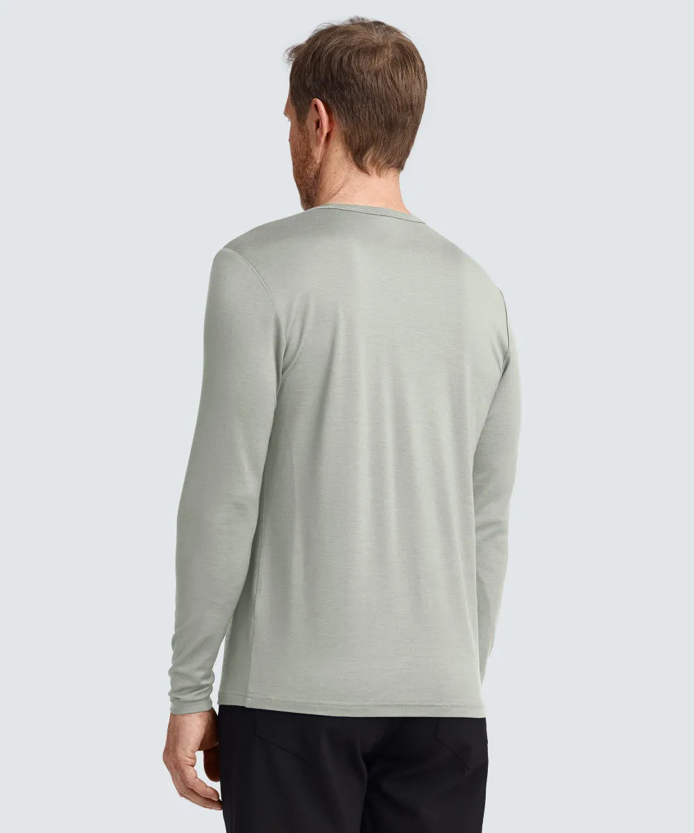 Men's Long Sleeve Merino Crew 79
