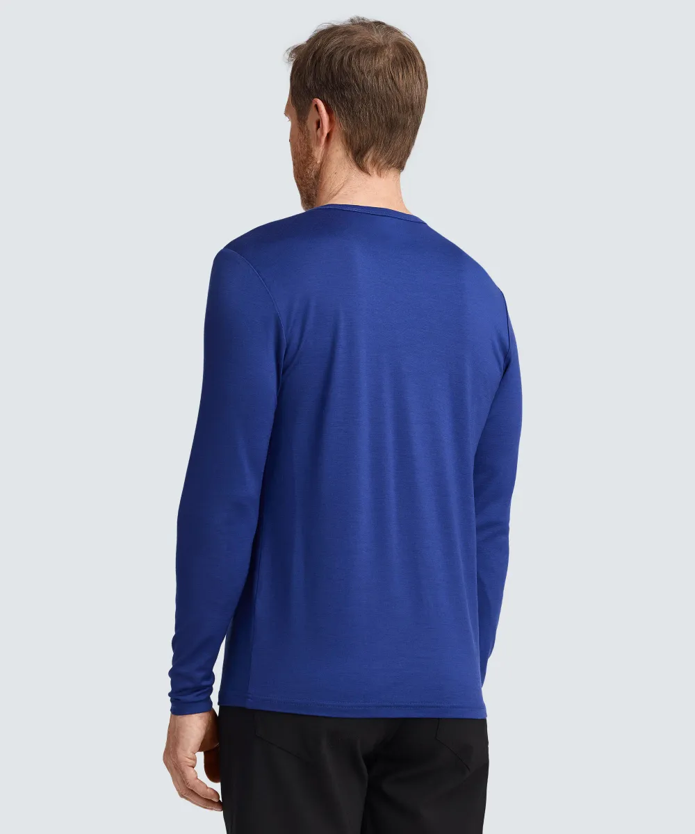 Men's Long Sleeve Merino Crew 85