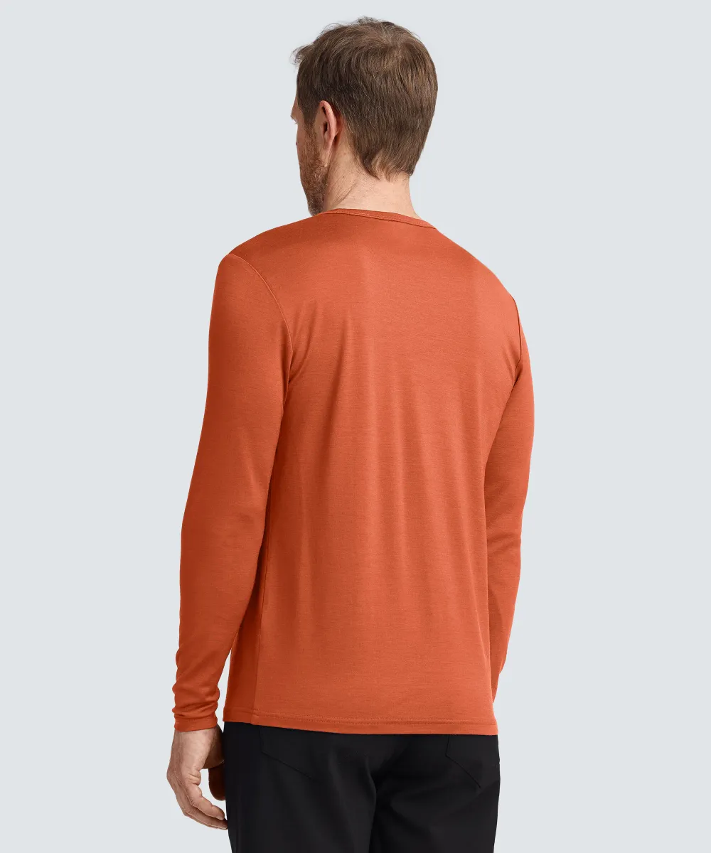 Men's Long Sleeve Merino Crew 91