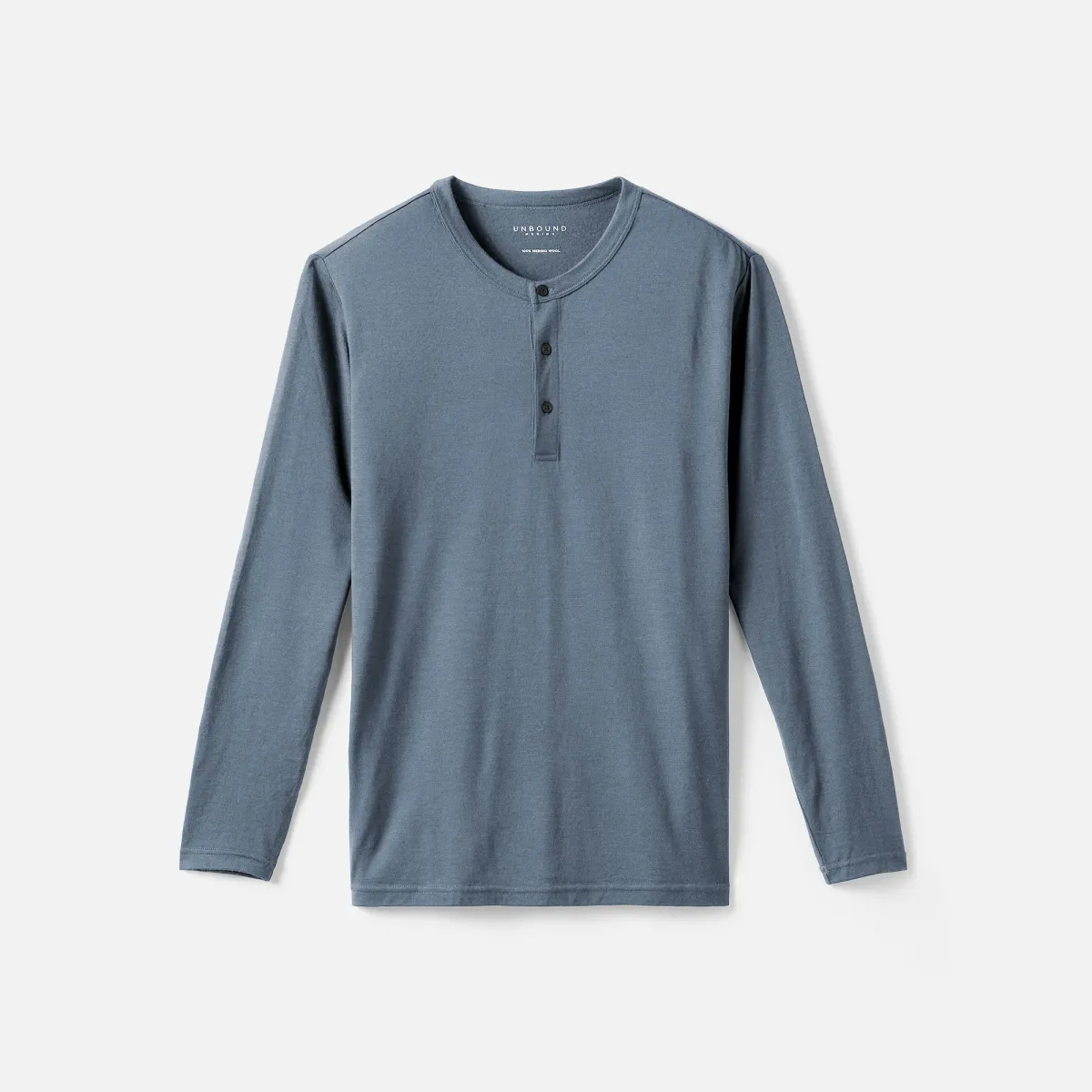 Men's Long Sleeve Merino Henley 21