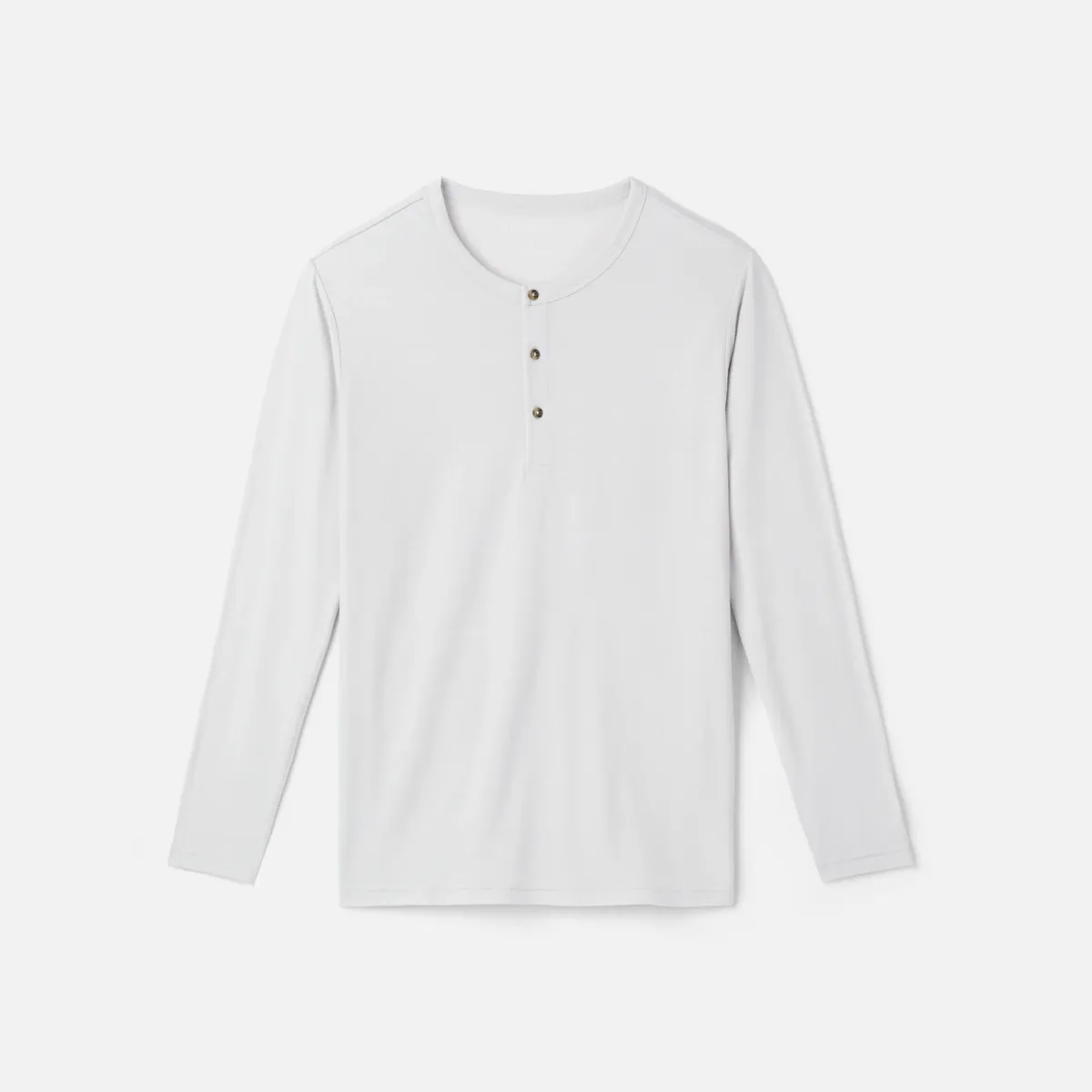 Men's Long Sleeve Merino Henley 37