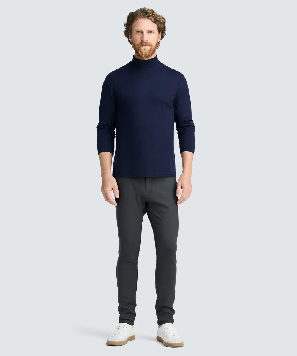 Men's Long Sleeve Merino Hi-Neck 2