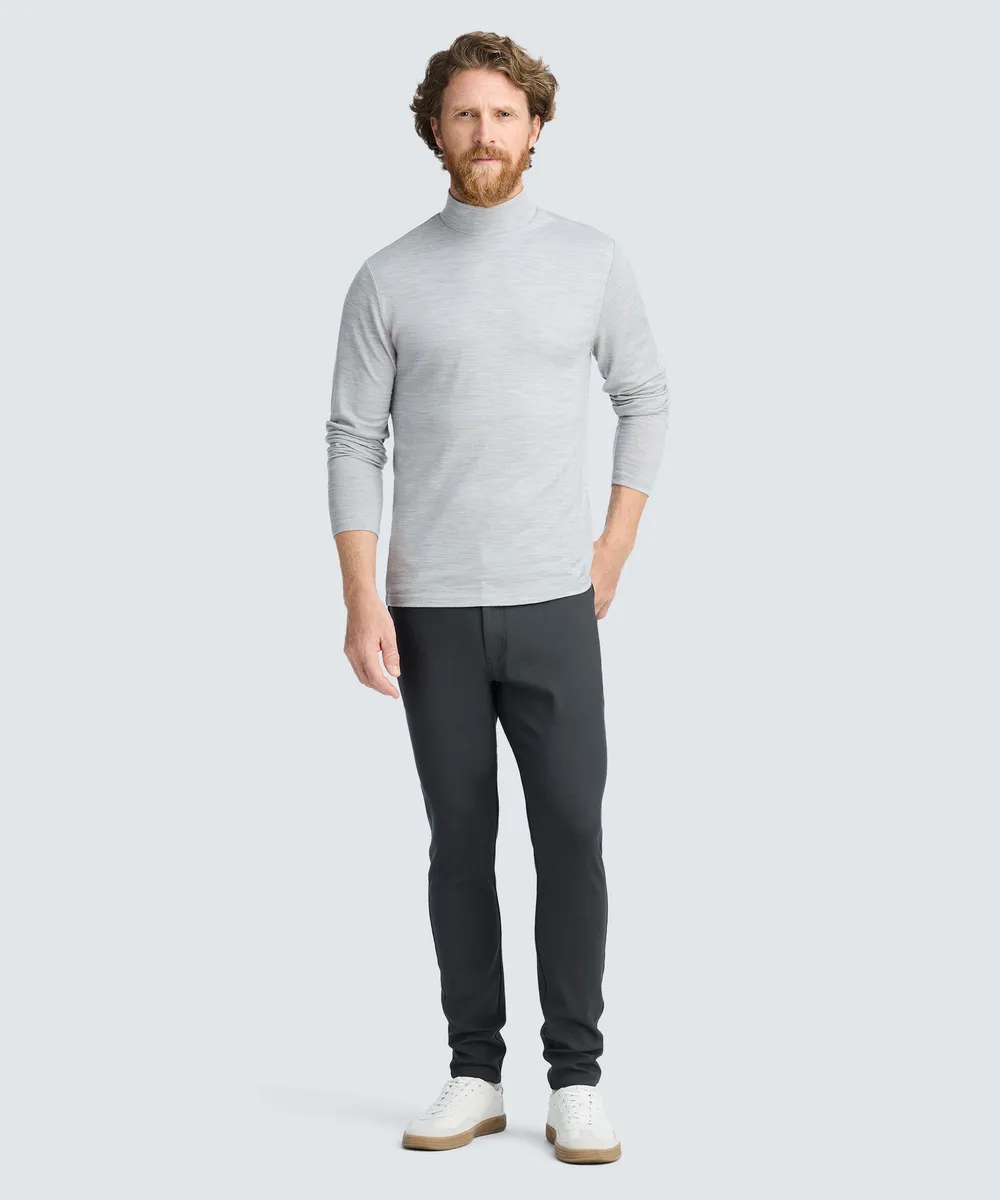 Men's Long Sleeve Merino Hi-Neck 12