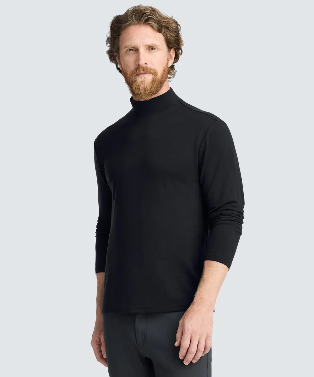Men's Long Sleeve Merino Hi-Neck 6