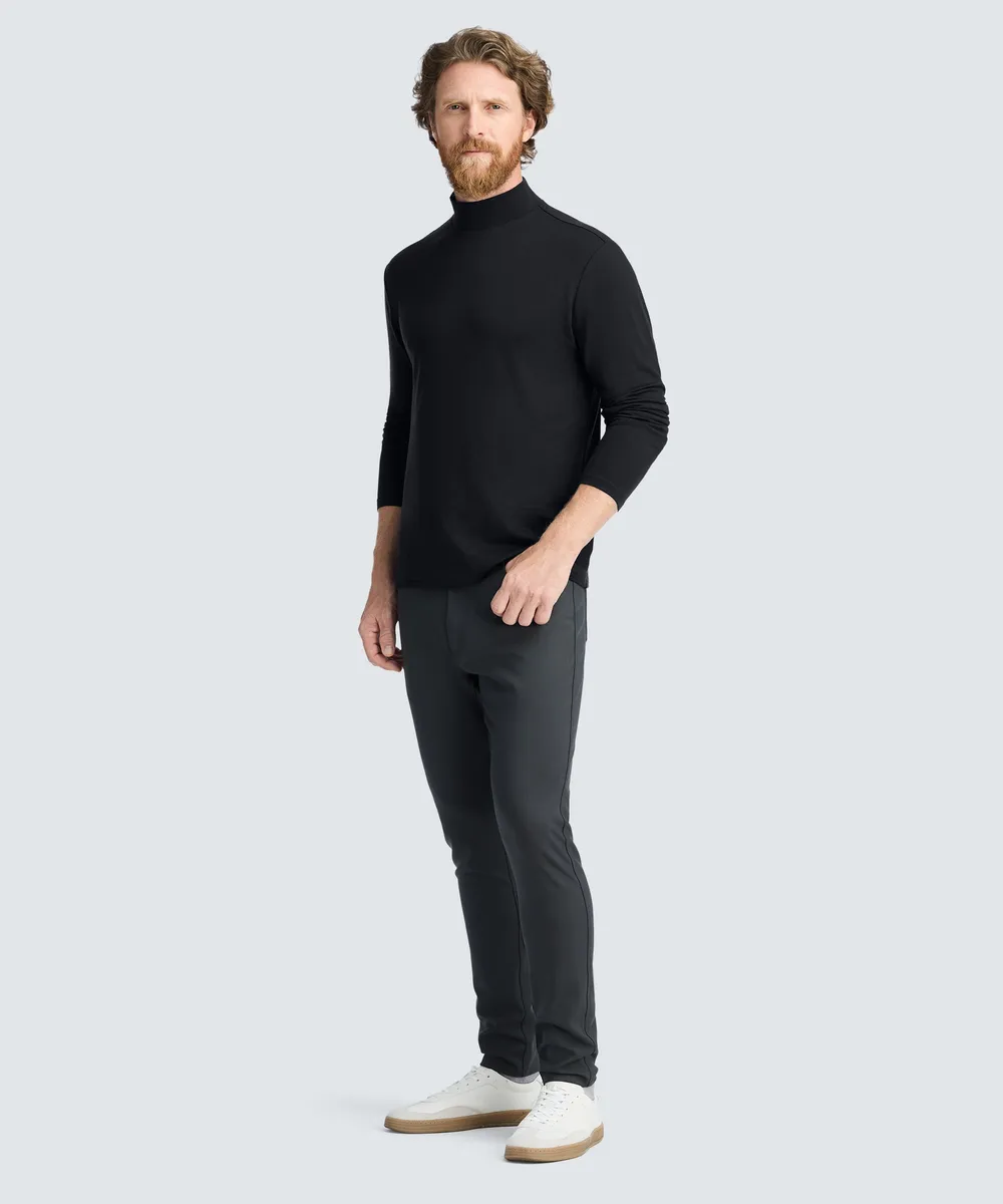 Men's Long Sleeve Merino Hi-Neck 7