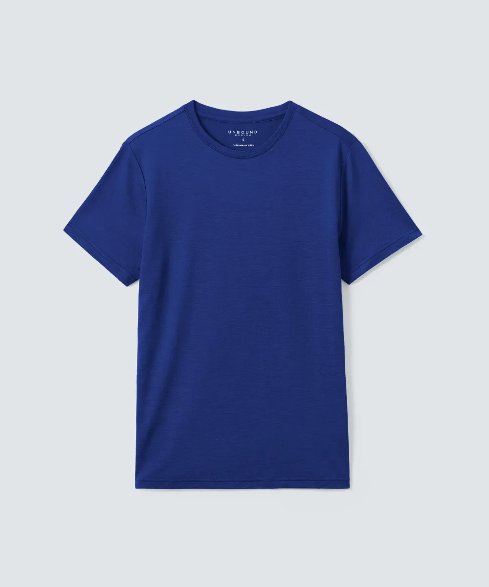Men's Merino Crew Neck T-Shirt 102