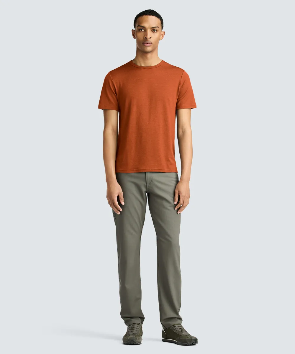 Men's Merino Crew Neck T-Shirt 110