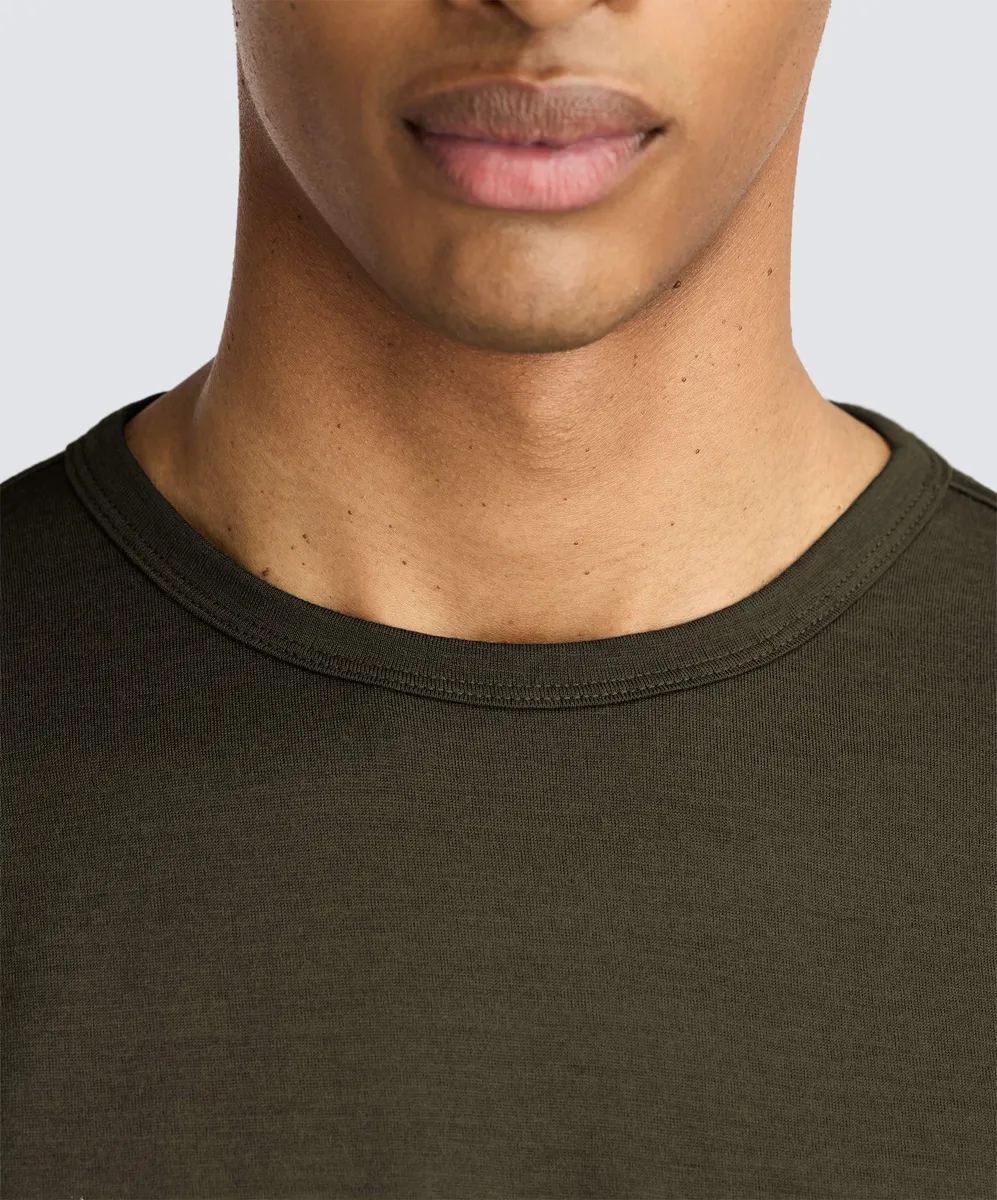 Men's Merino Crew Neck T-Shirt 15