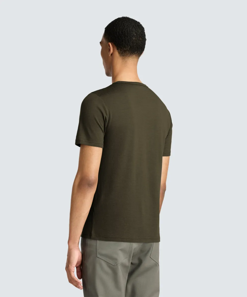 Men's Merino Crew Neck T-Shirt 17