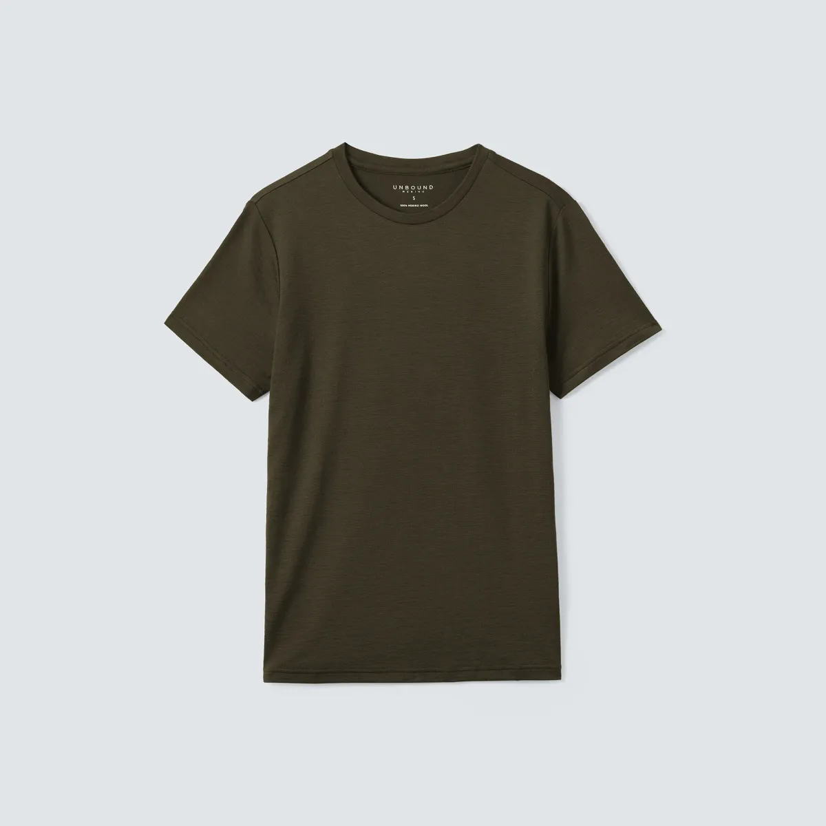 Men's Merino Crew Neck T-Shirt 18