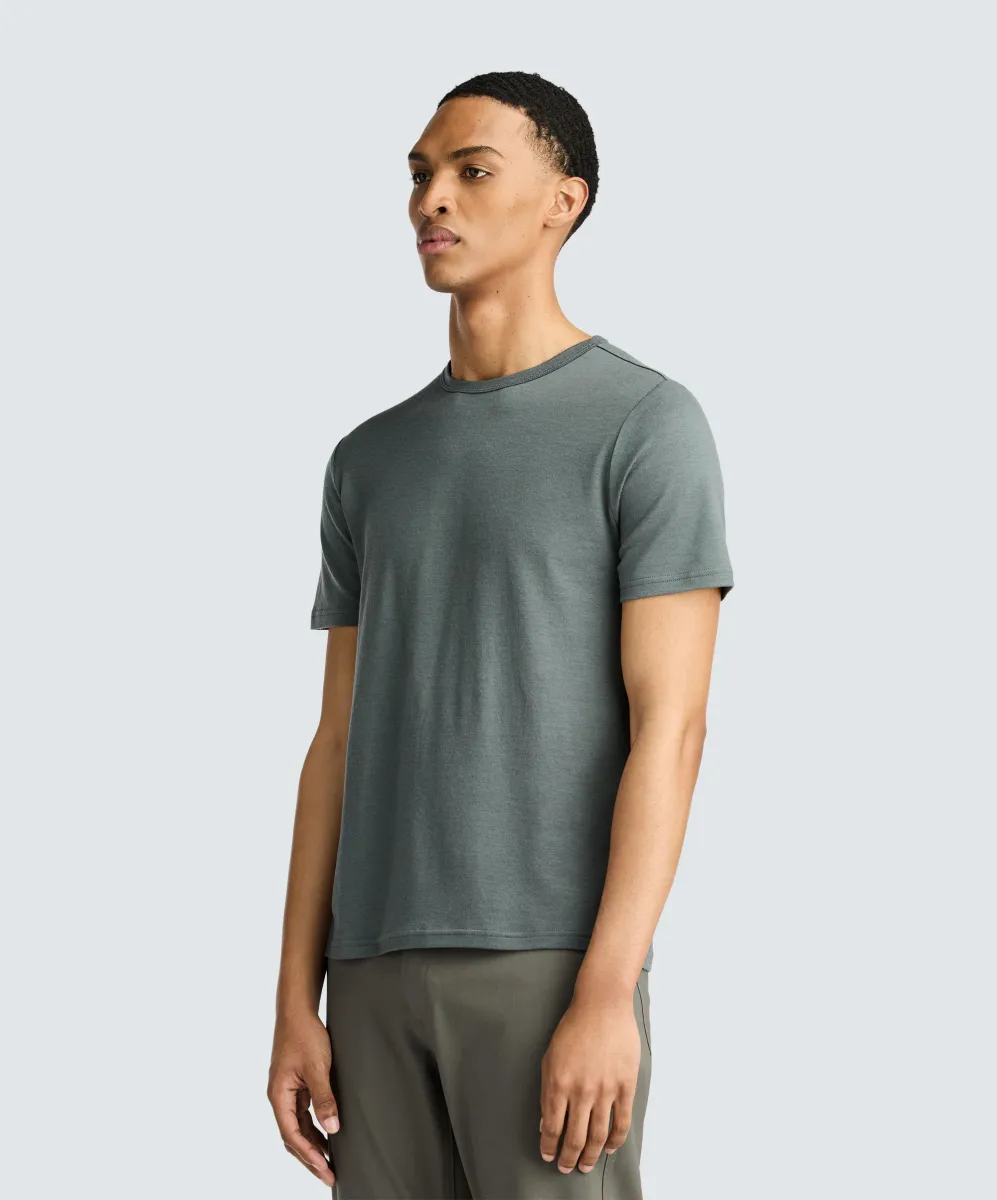 Men's Merino Crew Neck T-Shirt 34