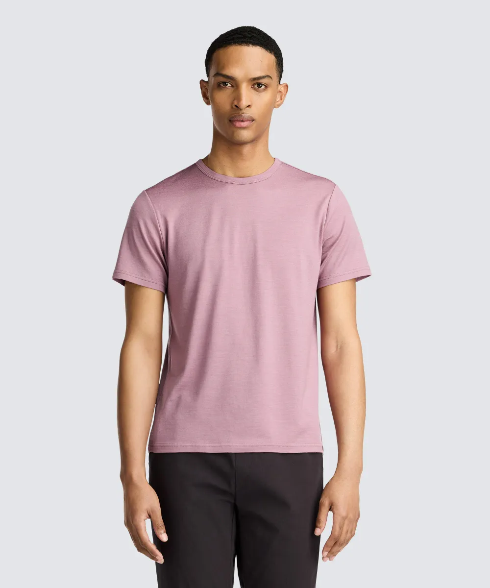 Men's Merino Crew Neck T-Shirt 46