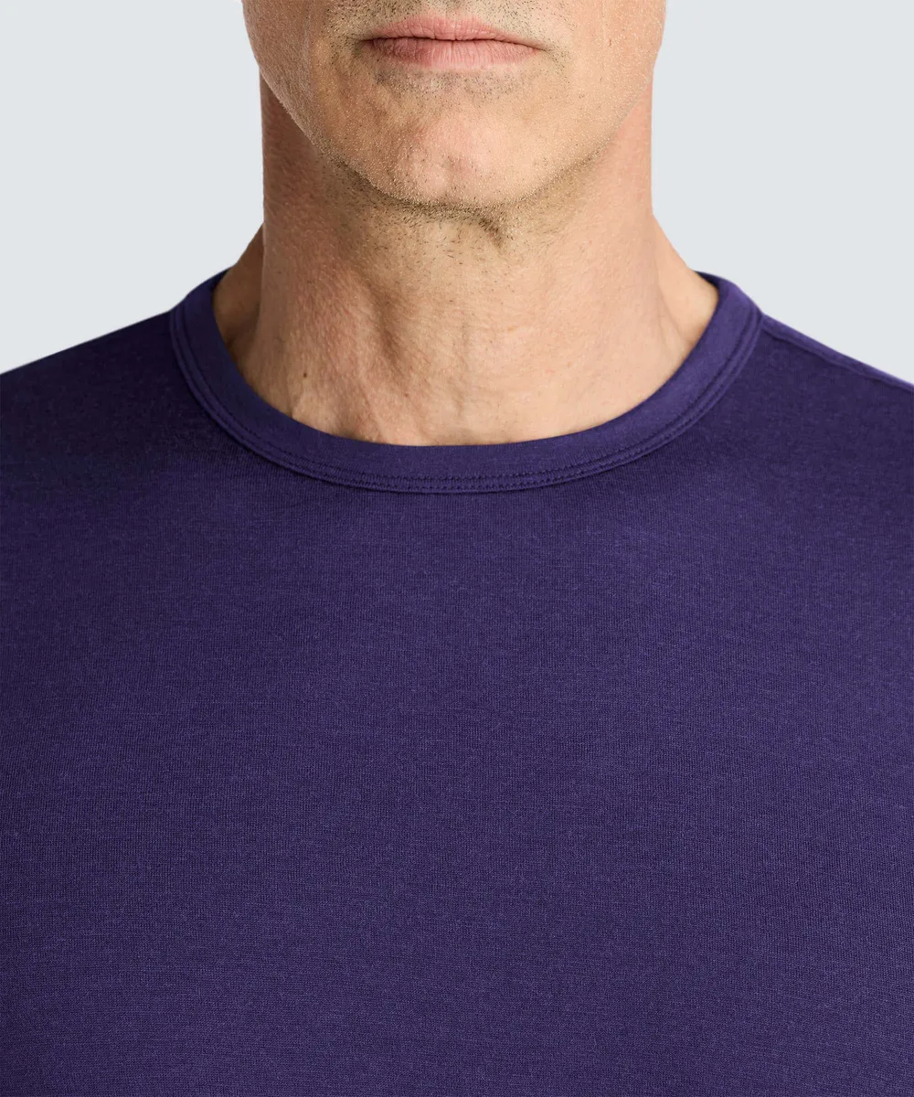 Men's Merino Crew Neck T-Shirt 74