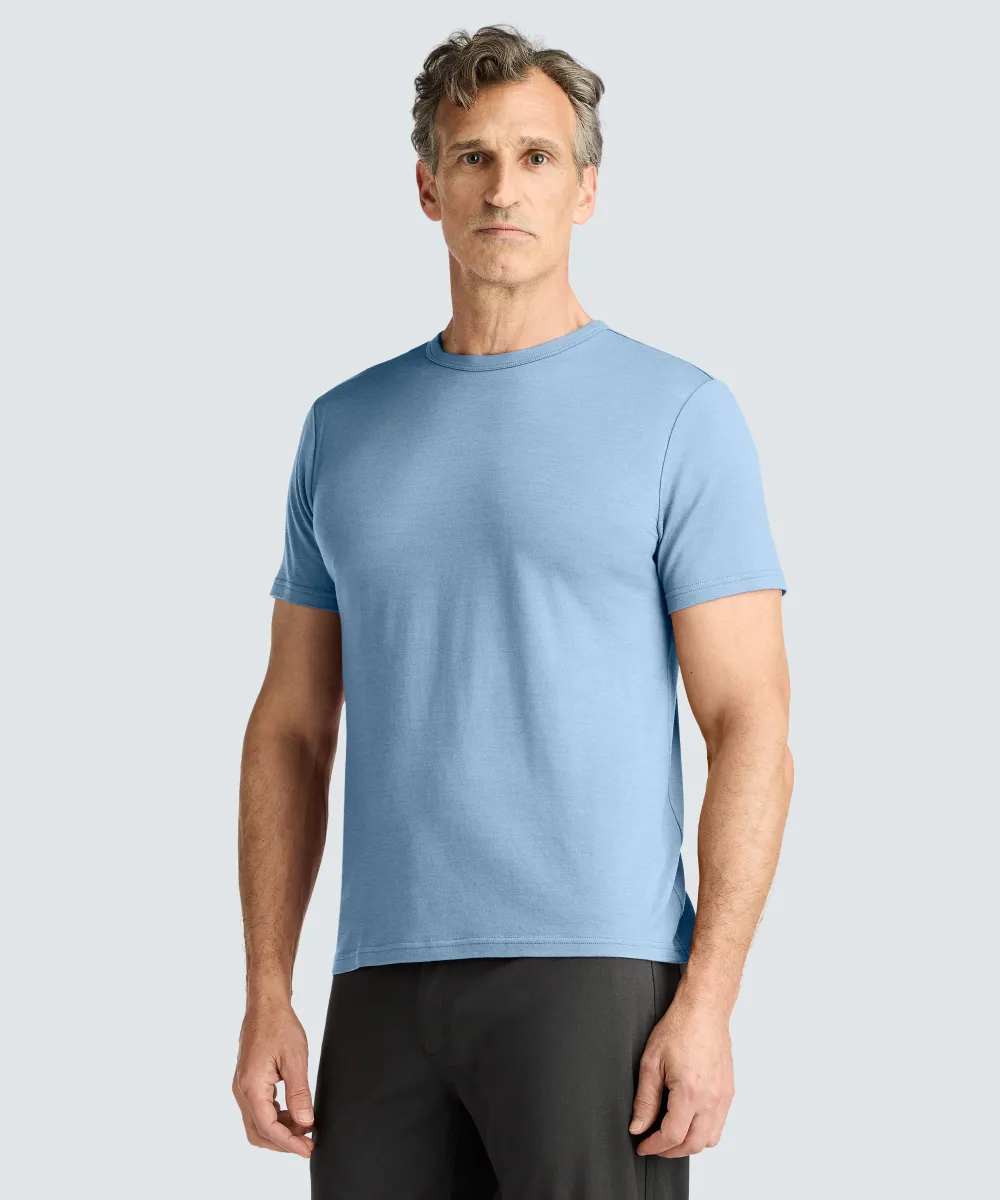 Men's Merino Crew Neck T-Shirt 93