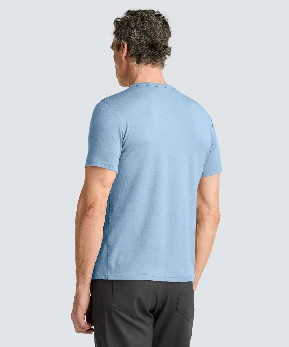 Men's Merino Crew Neck T-Shirt 96
