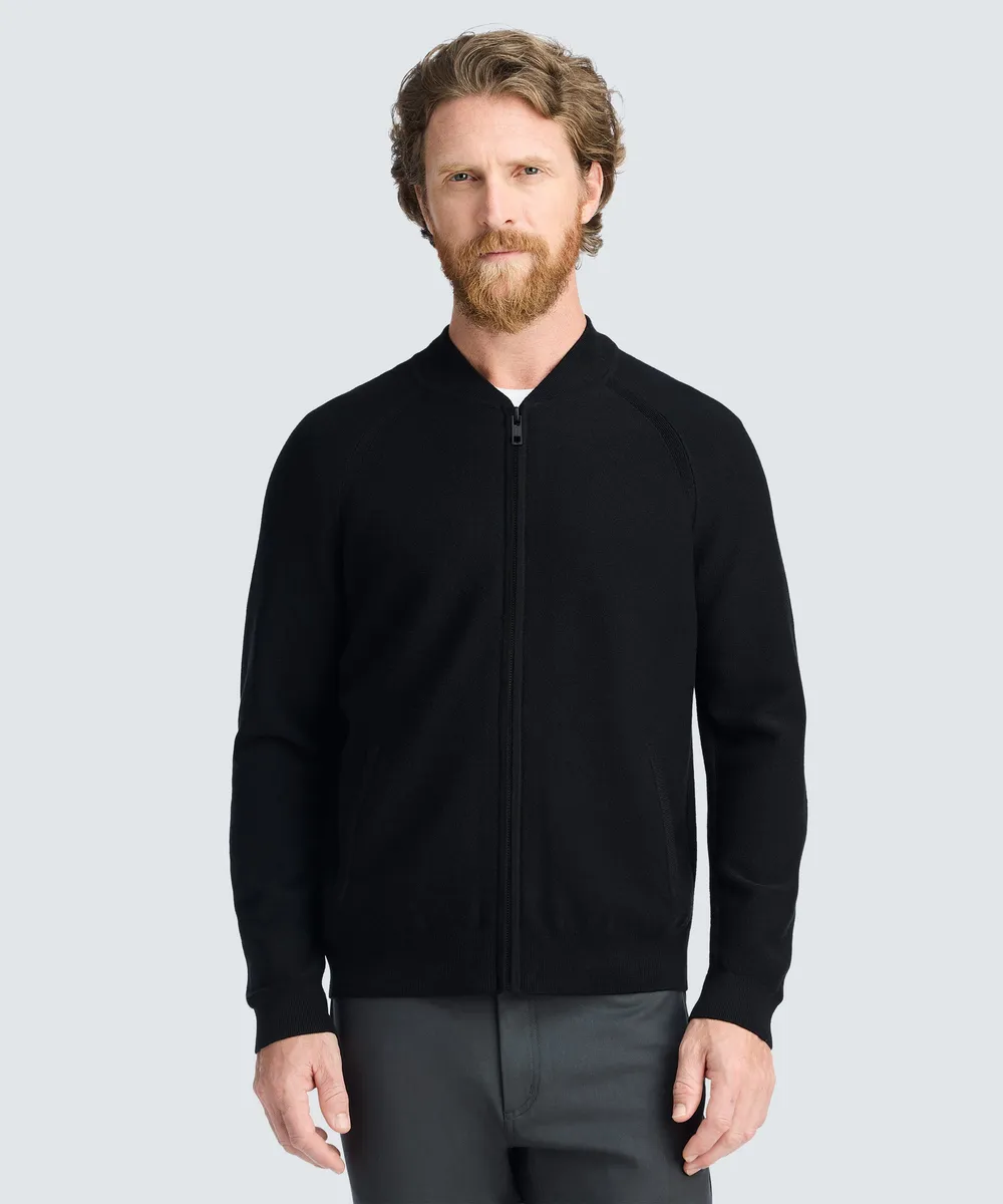 Men's Merino Knit Bomber