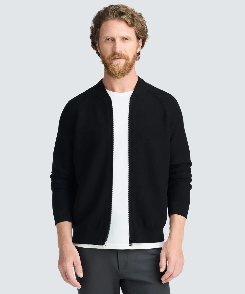 Men's Merino Knit Bomber 2
