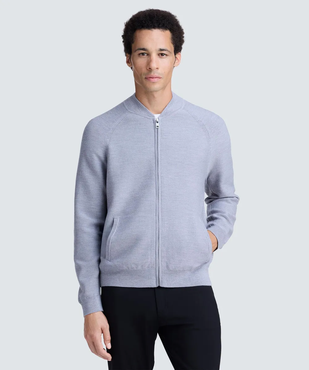 Men's Merino Knit Bomber 6