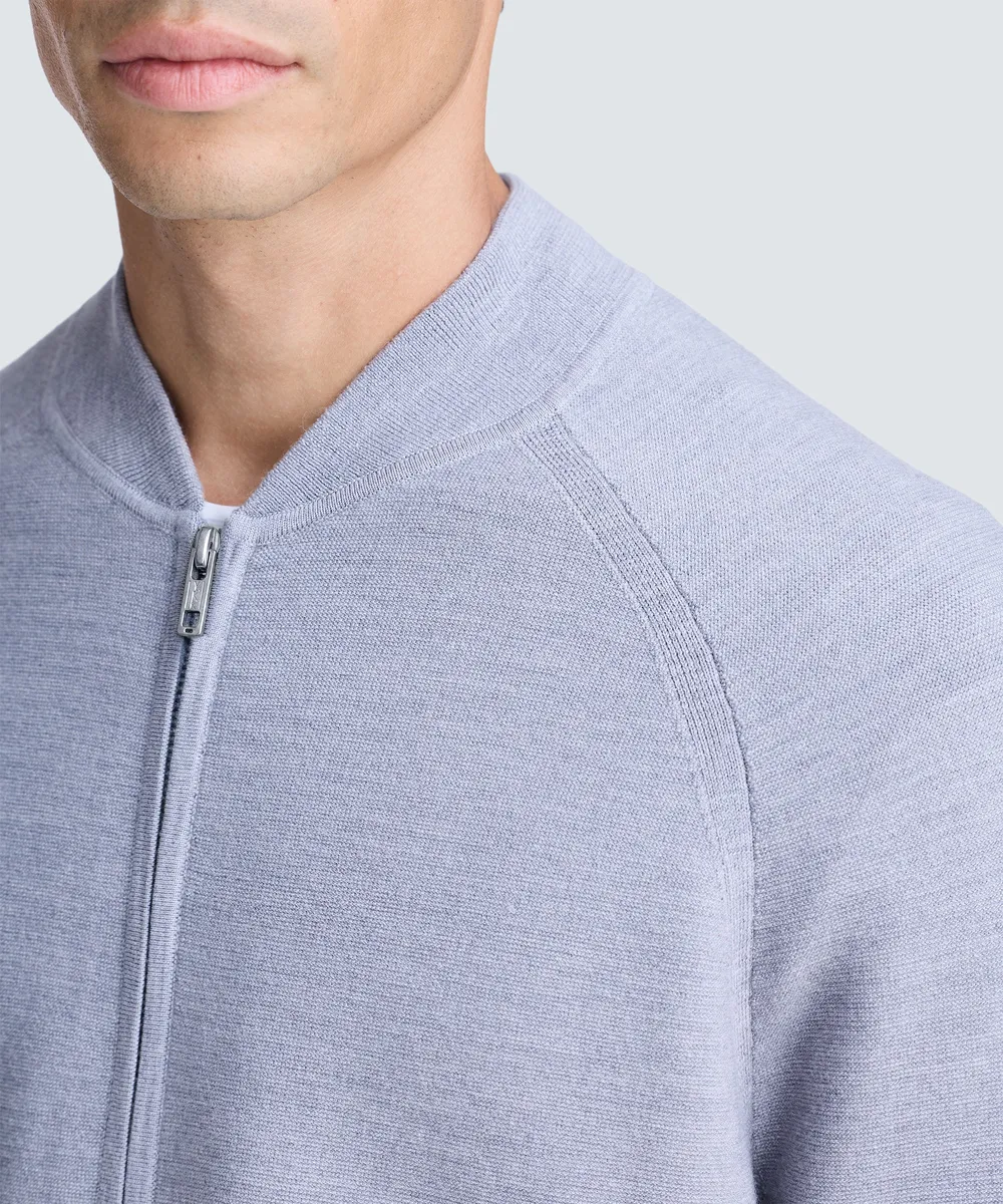 Men's Merino Knit Bomber 8