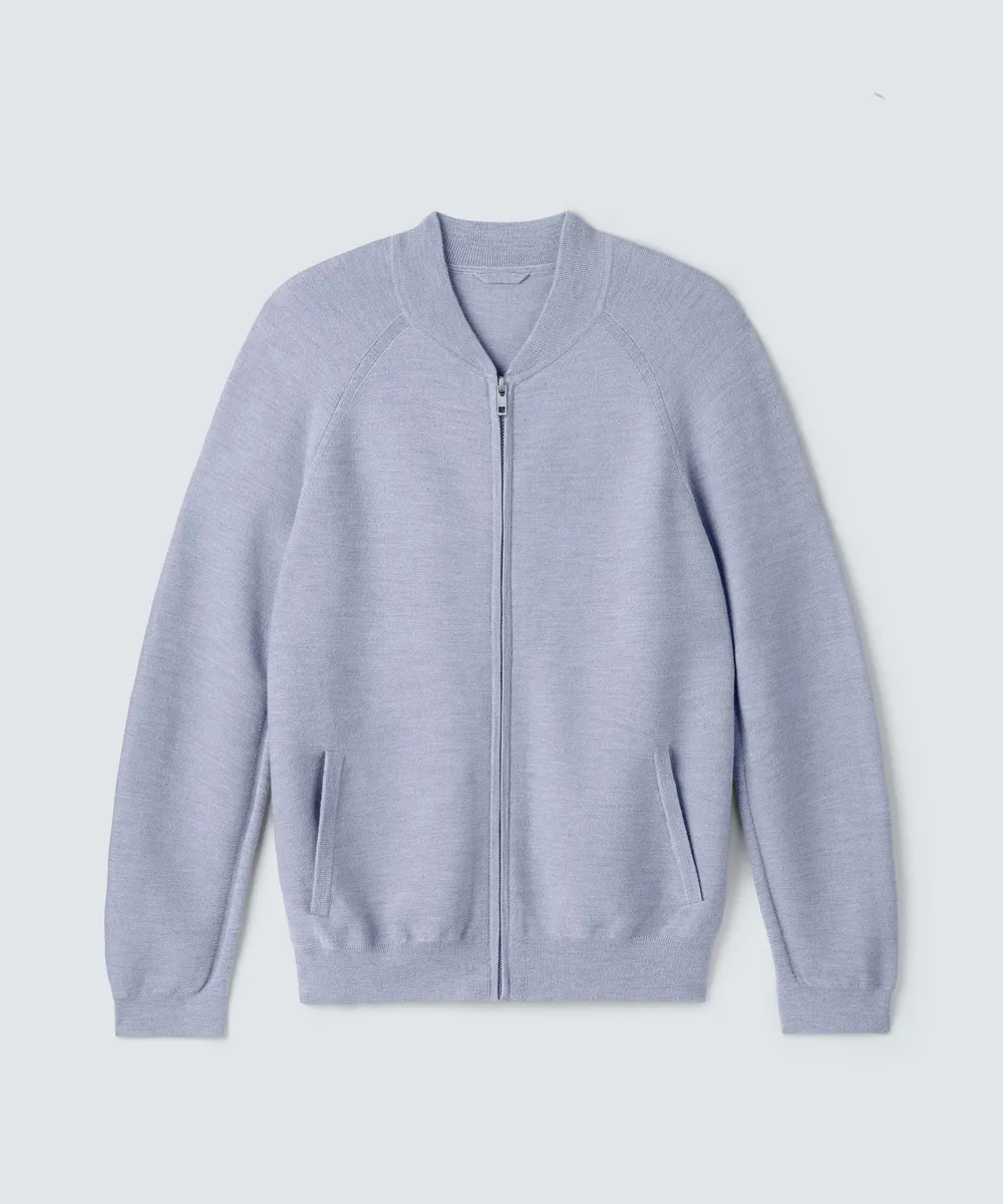Men's Merino Knit Bomber 9