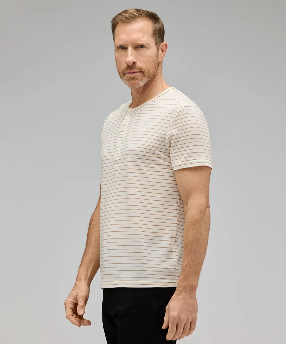 Men's Merino Short Sleeve Henley 15