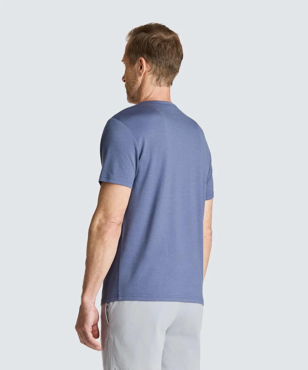 Men's Merino Short Sleeve Henley 27