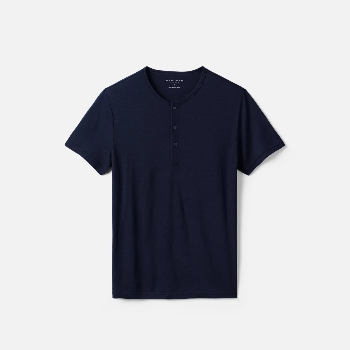 Men's Merino Short Sleeve Henley 6