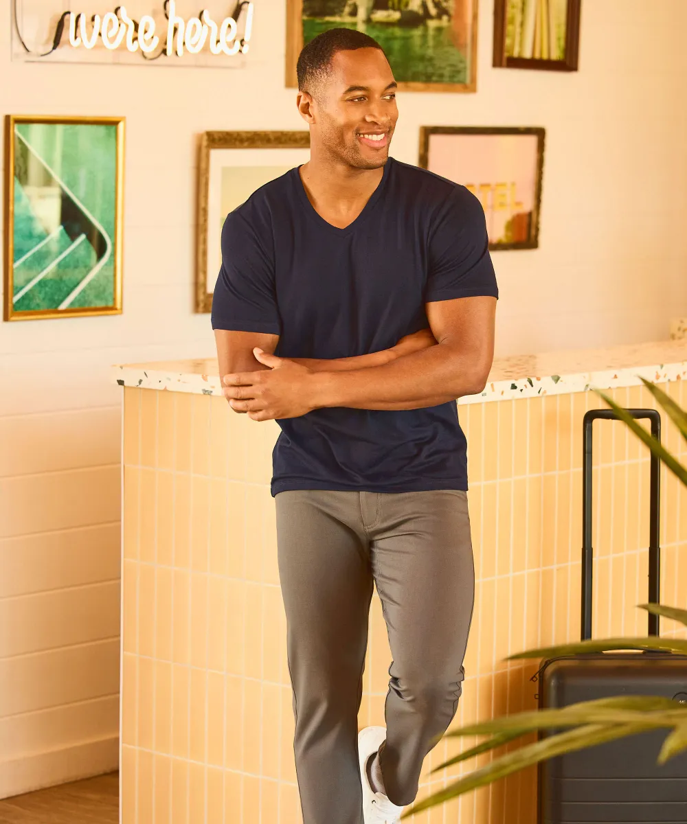 Men's Merino V-Neck T-Shirt 16