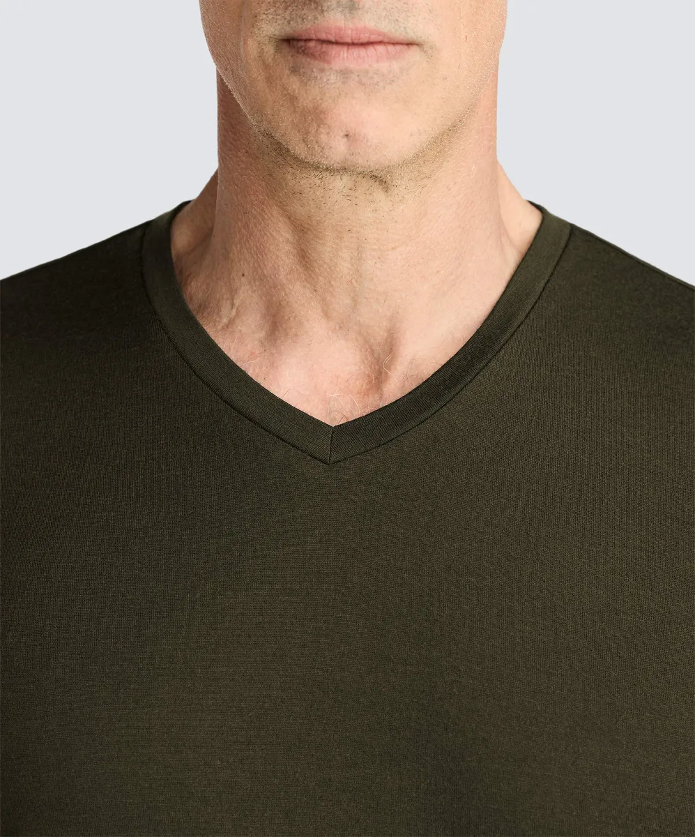 Men's Merino V-Neck T-Shirt 42